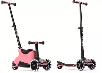 smarTrike XTEND Scooter 4-in-1 Ride-On, lachsrosa