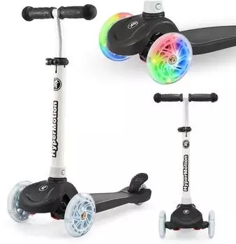 HyperMotion TRINGO Kinder-Dreiradscooter 3-in-1 LED-Räder, 3-8 Jahre