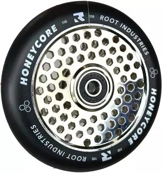 ROOT INDUSTRIES Honeycore Stunt-Scooter Rolle 110mm, Chrom (Honeycore)