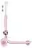 Chipolino Bloomi 2-in-1 Kinderroller mit Sitz, PU-Leuchträder, rosa