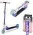 NILS Extreme HD120L Cityroller klappbar LED-Reifen violett (HD120L)
