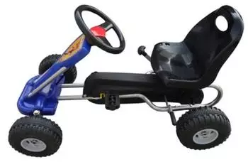 vidaXL Go Kart Blau 89 x 52 x 51 cm