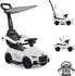 Moni Victory 2-in-1 Rutschauto mit Musikfunktion, weiß