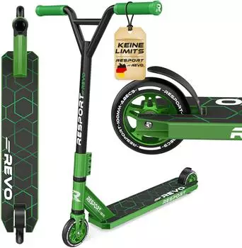 Re-Sport Revo Stunt Scooter 100mm PU-R&auml;der, Y-Bar, ABEC 9, f&uuml;r Kinder & Erwachsene