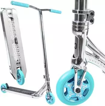 CORE Action Sports SL3 Stunt-Scooter 92,5cm chrome/teal