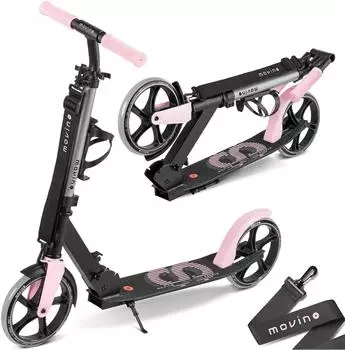 Movino Infinity Cityroller klappbar 200mm Rollen, pink (P-042)