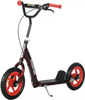 AIYAPLAY Kinderroller mit verstellbarem Lenker, großen Rädern, Metall