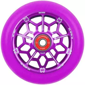 CORE Hex Hollow Stunt-Scooter-Rolle 110mm, ABEC-9, lila (COREHEXHW-BLK)