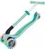 Globber Junior Foldable Lights Kinder-Scooter, mint (32017)