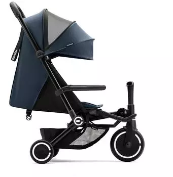 smarTrike Traveler 4-in-1 Dreirad/Buggy, mitternachtsblau