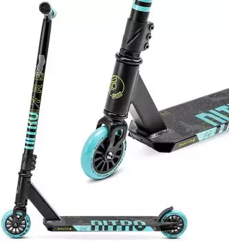 Movino Nitro Stunt-Scooter Freestyle, 100mm, blau