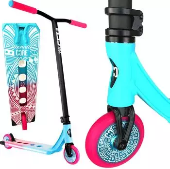 CORE Action Sports CL1 Stunt-Scooter Park 86cm türkis/pink