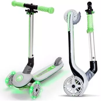 Apollo Whizzie LED Kinderroller, klappbar, höhenverstellbar, 3-Rad