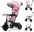 Kinderkraft Freeway 2 Dreirad mit Schiebegriff, 360° drehbarer Sitz, rosa