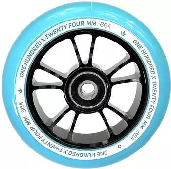Blunt Spoked Alloy Core Stunt-Scooter Ersatzrolle 100mm 88A (ABEC 9)