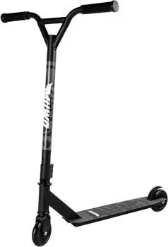 MUWO Halfpipe Stunt Scooter schwarz, 360° Lenkung, 100kg (MW-339)