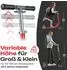 Rollkönig Scooter für Kinder ab 5 Jahren, faltbar rot