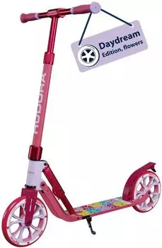 Hudora BigWheel 205 Advanced Daydream Edition pink flowers