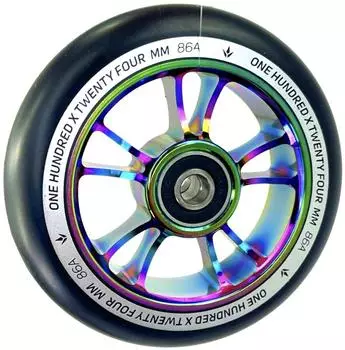 Blunt Stunt-Scooter Ersatzrolle Alu 100mm rainbow