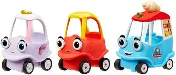 Little Tikes Let's Go Cozy Coupe Mini-Fahrzeug Push and Play (661211EUC)