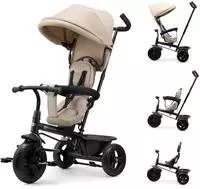 Kinderkraft FREEWAY 2 Dreirad Kinder mit Schiebegriff, 360&deg; drehbarer Sitz,
