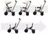 Kinderkraft Freeway 2 Dreirad 360° drehbarer Sitz, beige (KRFRWA02BEG0000)