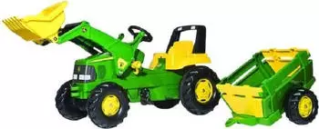 Rolly Toys rollyJunior John Deere mit Lader und Farm Trailer
