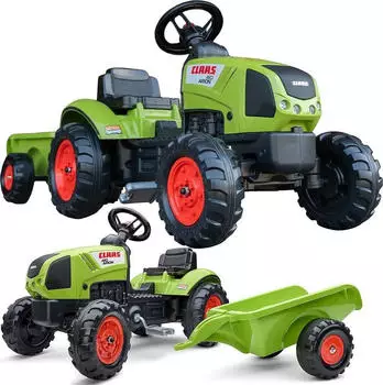 Falk Traktor Claas Arion 410 mit Anhänger (2040A)