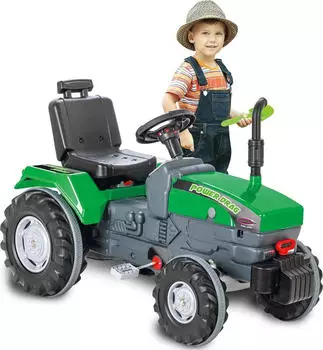 Jamara Trettraktor Power Drag-Kippschutz grün