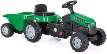 Lemodo Trettraktor mit Anh&auml;nger