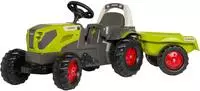 rolly toys Trettraktor "rollyKid Claas Axos 240 mit Anh&auml;nger"