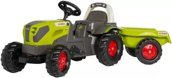 Rolly Toys CLAAS AXOS 240 Trettraktor mit Anh&auml;nger
