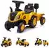 Chipolino CAT Traktor Rutschfahrzeug mit Musik, Anhänger, Schaufel, Rechen (ROCCAT02402TR)
