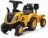 Chipolino CAT Traktor Rutschfahrzeug mit Musik, Anhänger, Schaufel, Rechen (ROCCAT02402TR)