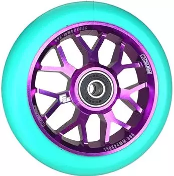 Fantic26 Spy7 Stunt-Scooter Rolle 110mm ABEC-11, lila/Pu Mint