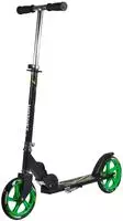 Hudora Scooter Hornet 200, Aluminium, schwarz/gr&uuml;n, ab 5 Jahre, mit St&auml;nder,