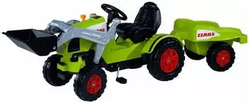 Big Claas Celtis mit Lader und Anhänger