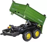 ROLLY TOYS 122004, ROLLY TOYS RollyTrailer John Deere Anh&auml;nger Mega (Gr&uuml;n)
