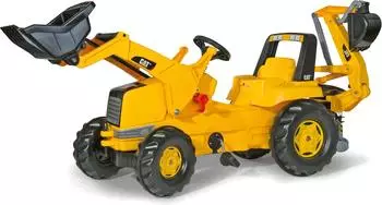 Rolly Toys rollyJunior CAT mit Lader und rollyBackhoe (813001)
