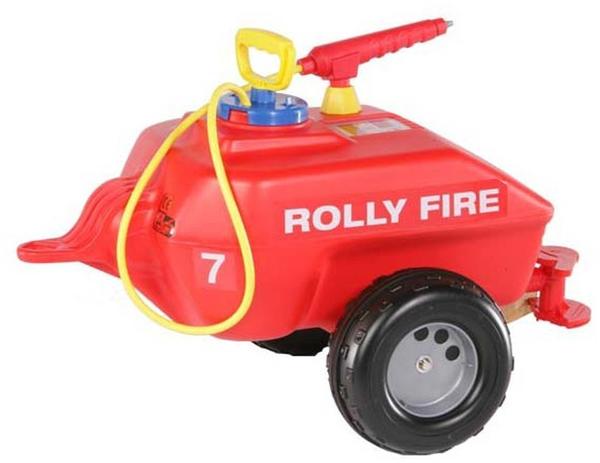 Rolly Toys Anhänger Fire Tankwagen Tanker mit Pumpe Spritze 122967 