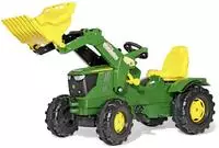 Rolly Toys&reg; Trettraktor rollyFarmtrac John Deere 6210R mit Frontlader