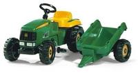 Rolly Toys&reg; Trettraktor rollyKid John Deere mit Anh&auml;nger
