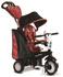 smarTrike 4-in-1 Chic schwarz/rot