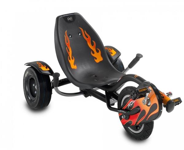 Triker Rocker Kart Black Flame