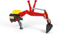 rolly toys 40 932 7, Rolly Toys Anbauheckbagger "RollyBackhoe", 40 932 7 rot