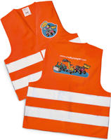 rolly toys 558698, Rolly Toys Warnweste orange/weiss