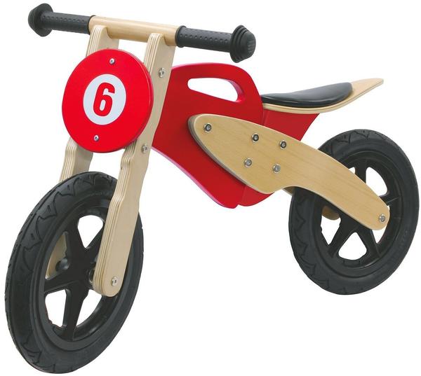 Jamara Laufrad Holz Moto rot (460231)