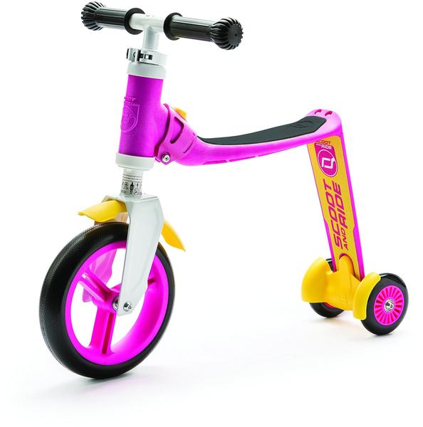Scoot & Ride Highwaybaby 2 in 1 Pink-Yellow