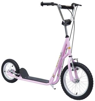 Homcom Cityroller 16"/12" pink