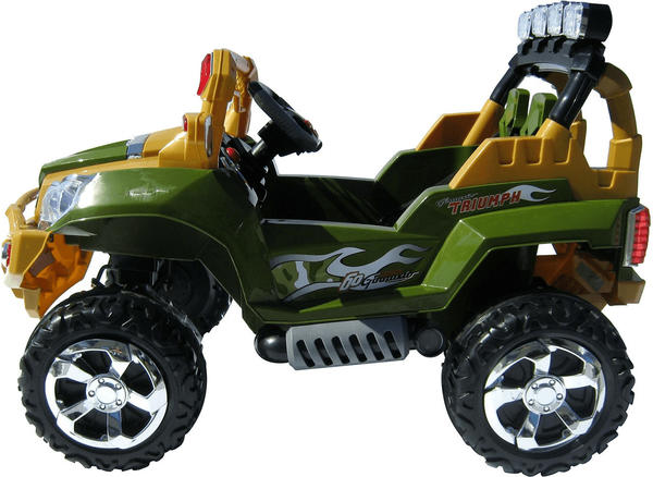 Actionbikes Kinder Elektroauto Jeep 801 gelb (PR0003510-02)